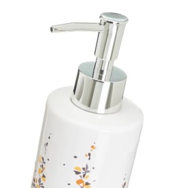 SET 2PCS FAITH CERAMIC BATHROOM DISPENSER 200ml