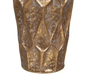 GOLDEN IRON VASE H.75cm