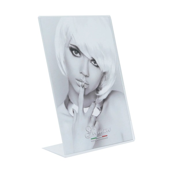 GIEMME VERTICAL TRANSPARENT PLEXIGLASS PHOTO FRAME