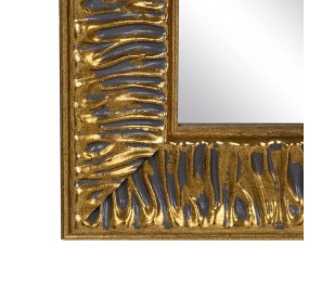 GOLD DECORATED MIRROR IN MDF WOOD 64x84cm