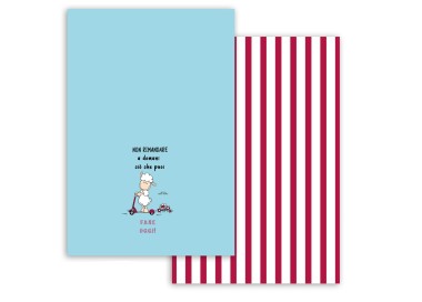 PAIR OF HAPPY PEOPLE DISH TOWELS 100% COTTON - DOMANI