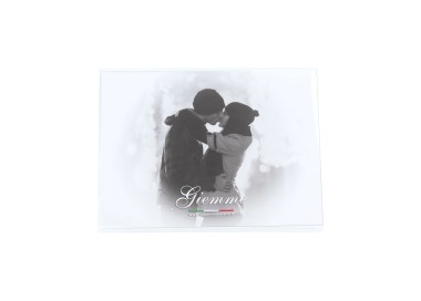 GIEMME HORIZONTAL TRANSPARENT PLEXIGLASS PHOTO FRAME