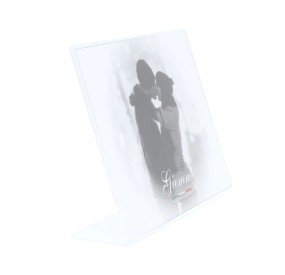 CORNICE PORTA FOTO PLEXIGLASS TRASPARENTE ORIZZONTALE GIEMME