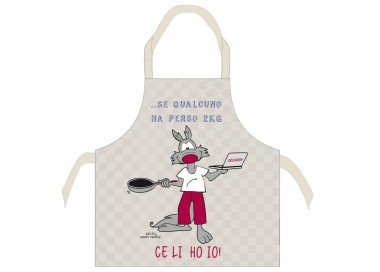 GREMBIULE CUOCO CUCINA HAPPY PEOPLE 100% COTONE - DIETA 2KG