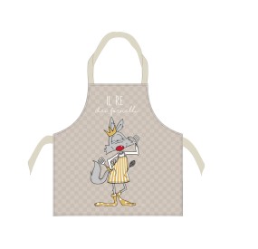 HAPPY PEOPLE CHEF KITCHEN APRON 100% COTTON - RE' DEI FORNELLI