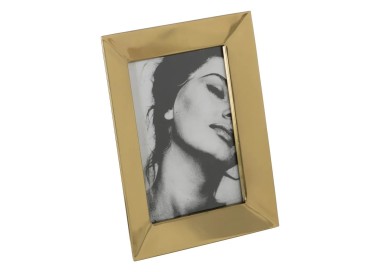 GOLD STAINLESS STEEL PHOTO FRAME 13x18cm