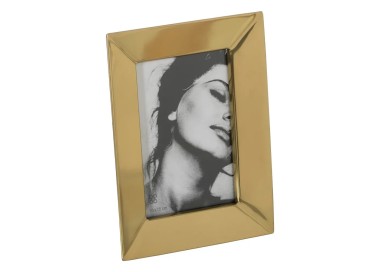 GOLD STAINLESS STEEL PHOTO FRAME 10x15cm