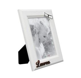 GIEMME WHITE WOOD GRADUATION PHOTO FRAME