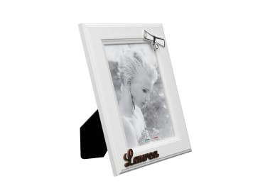 GIEMME WHITE WOOD GRADUATION PHOTO FRAME