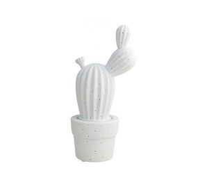 BRANDANI PORCELAIN CACTUS LAMP H.33cm