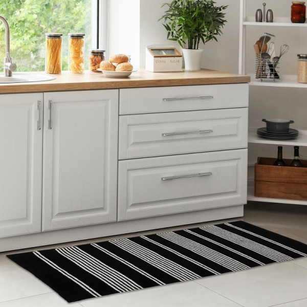 ONE PURE COTTON KITCHEN RUG 60x120cm