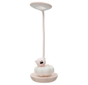 LAMPADA CAMERA BABY ORSETTO ROSA