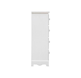 CASSETTIERA BLANC 4 CASSETTI IN LEGNO BIANCO BIZZOTTO