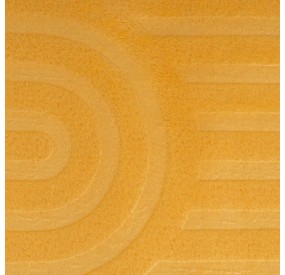 OCHER FLANNEL BLANKET 130X160cm