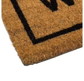 WELCOME DOORMAT IN COCONUT FIBER 75x25cm