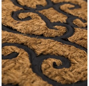 ARABIC DOORMAT COCONUT FIBER AND RUBBER 60 X 40cm