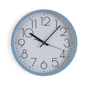 ROUND ECOAZZ WALL CLOCK DIAMETER 30CM BLUE