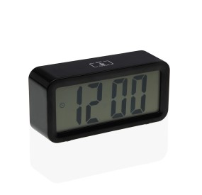 BLACK TOUCH DIGITAL ALARM CLOCK