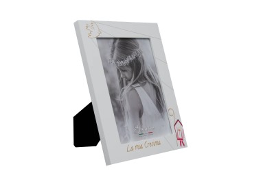 GIEMME WHITE WOOD CONFIRMATION PHOTO FRAME 13x18cm