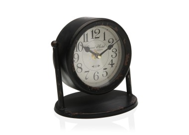 ANTIQUE VINTAGE PARIS TABLE CLOCK H.15cm