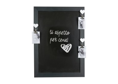 GIEMME WOODEN WALL BLACKBOARD FRAME 54x38cm