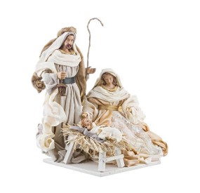 PRESEPE STATICO NATIVITA' OGGETTISTICA NATALIZIA