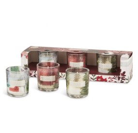 COFANETTO 3 CANDELE NATALIZIE 45G HEART&HOME