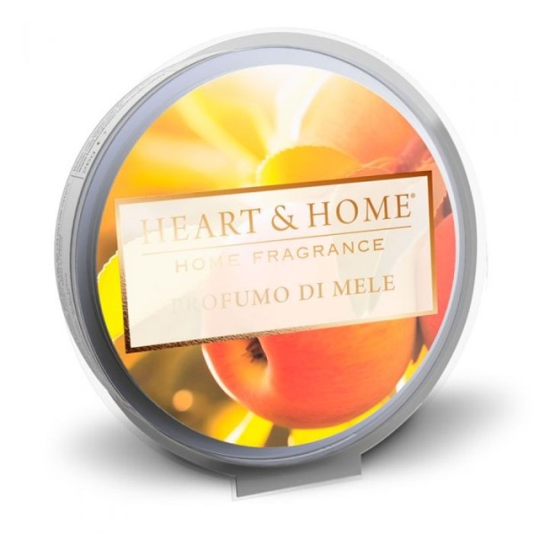 SCENTED POD APPLE FRAGRANCE BURN HEART&HOME ESSENCES 100% SOY