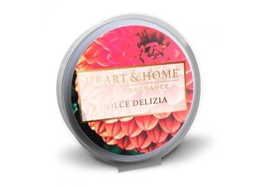 CIALDA PROFUMATA DOLCE DELIZIA BRUCIA ESSENZE HEART&HOME 100% SOIA