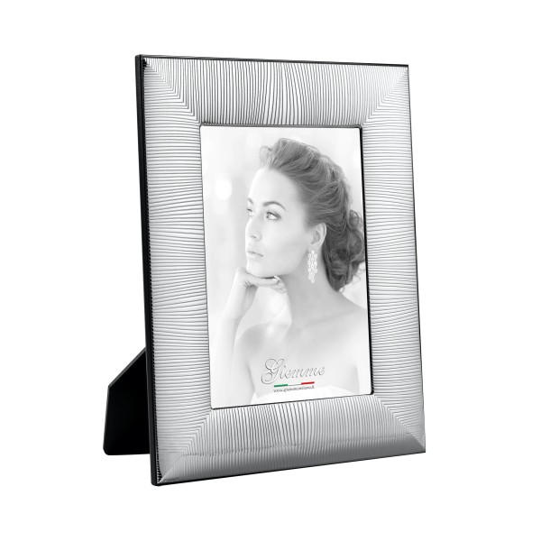 KST03 GIEMME SILVER METAL PHOTO FRAME