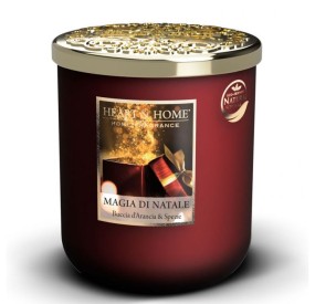 CANDELA SOIA PROFUMATA MAGIA DI NATALE GRANDE 320G HEART&HOME