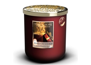 CANDELA SOIA PROFUMATA MAGIA DI NATALE GRANDE 320G HEART&HOME