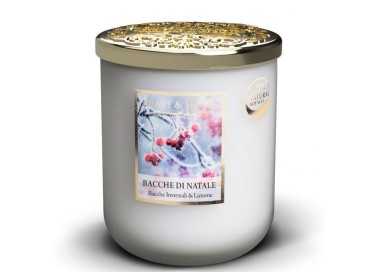 LARGE CHRISTMAS BERRY SCENTED SOY CANDLE 320G HEART&HOME