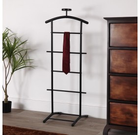 CLOTH STAND MAN BLACK METAL CLOTH HANGER