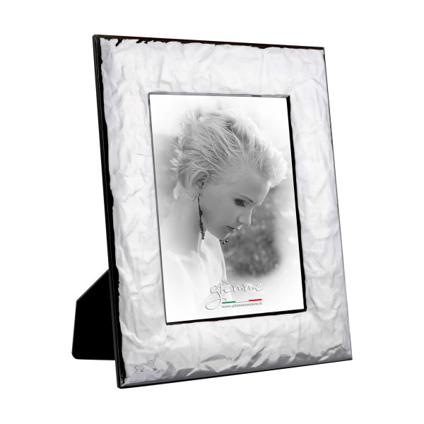 KST023 GIEMME SILVER METAL PHOTO FRAME