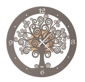 ROUND WALL CLOCK TREE OF LIFE ARTI E MESTIERI DIAM. 55CM