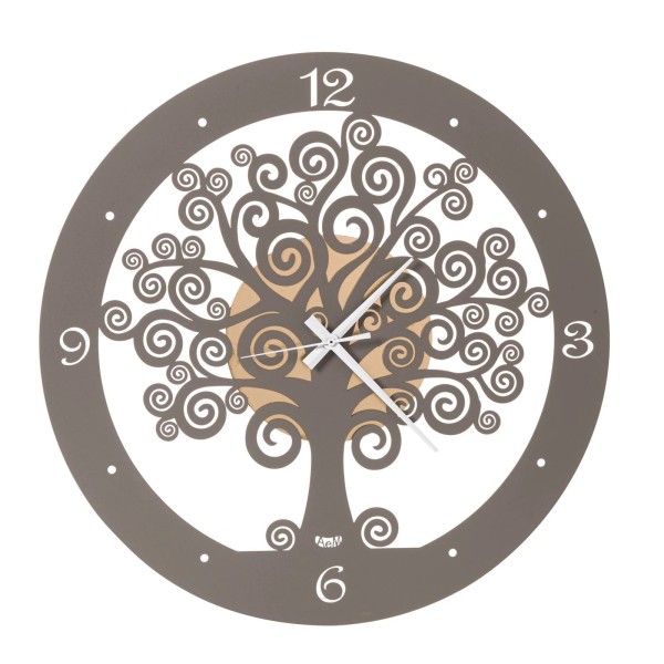 ROUND WALL CLOCK TREE OF LIFE ARTI E MESTIERI DIAM. 55CM