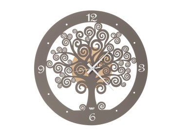 ROUND WALL CLOCK TREE OF LIFE ARTI E MESTIERI DIAM. 55CM