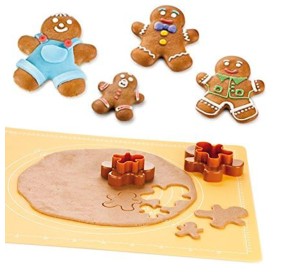 TESCOMA SUGAR MAN COOKIE MOLDS 4 PIECES DELICIA