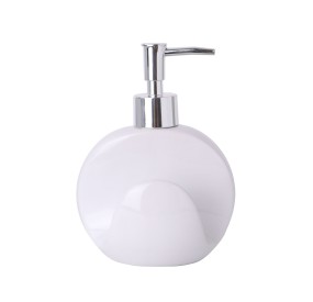 DISPENSER PORTA SAPONE BAGNO BOMBON - BIANCO