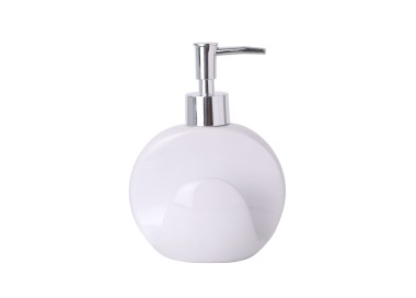 DISPENSER PORTA SAPONE BAGNO BOMBON - BIANCO