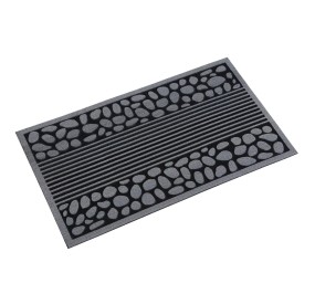 STONE DOORMAT IN RUBBERIZED COCONUT FIBER 70x40cm