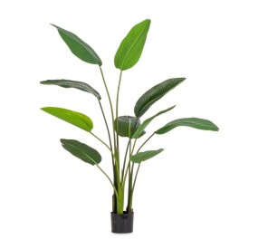 PIANTA ARTIFICIALE STRELITZIA CON VASO H.150cm BIZZOTTO