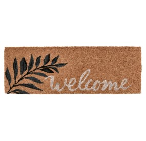 VALERIE WELCOME DOORMAT IN COCONUT FIBER 75x25cm BIZZOTTO