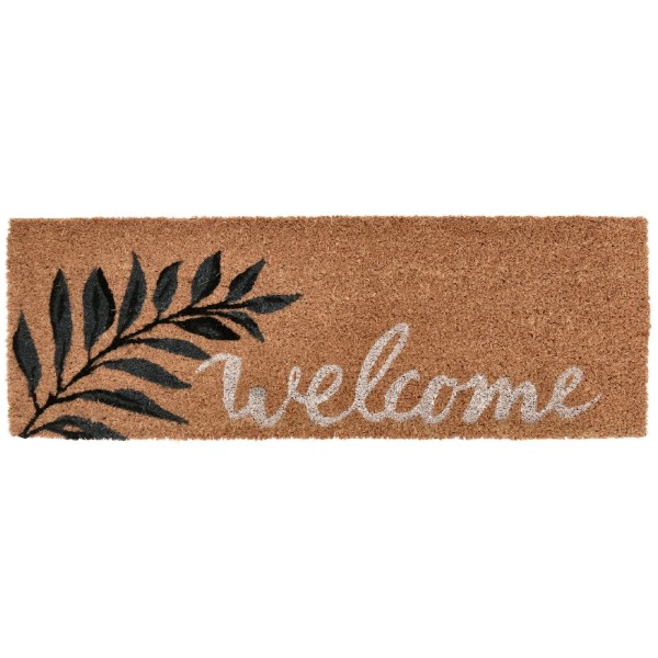 VALERIE WELCOME DOORMAT IN COCONUT FIBER 75x25cm BIZZOTTO