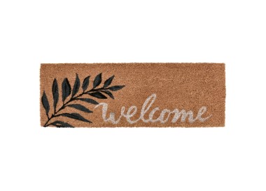 VALERIE WELCOME DOORMAT IN COCONUT FIBER 75x25cm BIZZOTTO