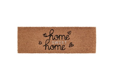 VIVIANE HOME SWEET DOORMAT IN COCONUT FIBER 75x25cm BIZZOTTO