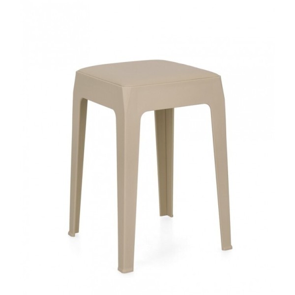 SGABELLO BUNNY IN PLASTICA BEIGE BIZZOTTO SGABELLO BUNNY IN PLASTICA BEIGE BIZZOTTO