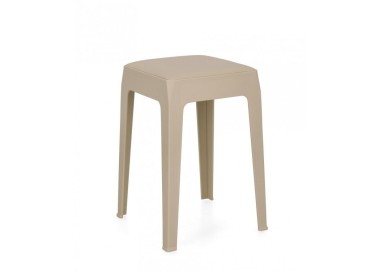 SGABELLO BUNNY IN PLASTICA BEIGE BIZZOTTO