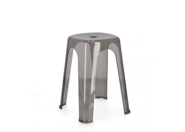 SGABELLO SONNY IN PLASTICA GRIGIO BIZZOTTO